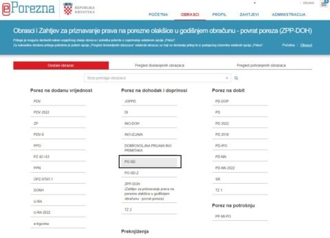 Ovo je Uputa Kako Predati PO-SD Obrazac u ePorezna - portalinformer.com